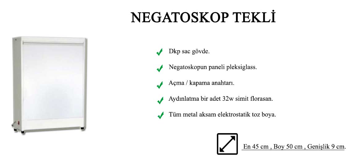 NEGATOSKOP-TEKLİ