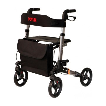 Poylin P777 Lüks Rollator Titanyum Gri