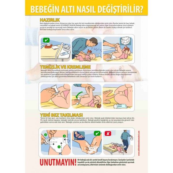 Bebek Alt Değiştirme Talimatnamesi