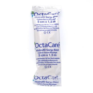 Octacare Hidrofil Sargı Bezi 5cm*150cm